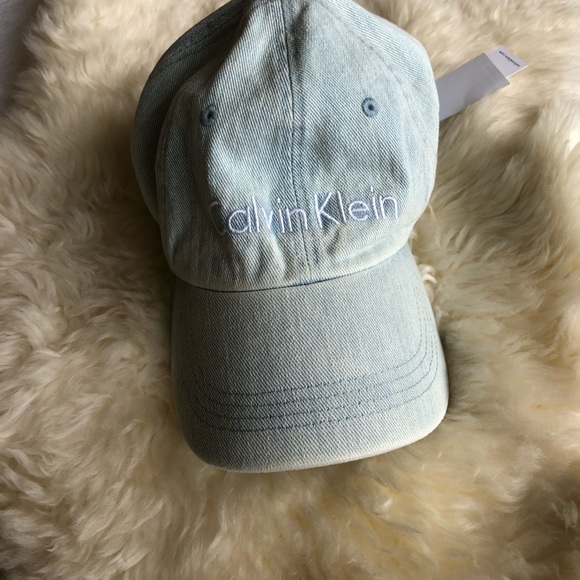 Calvin Klein Accessories - Calvin Klein light denim cap